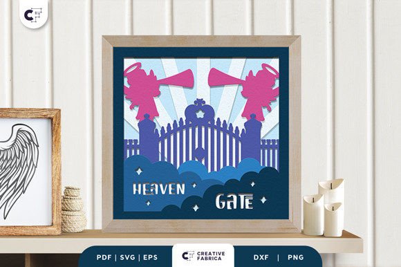 Gate of Heaven 3D Shadowbox Papercut Review