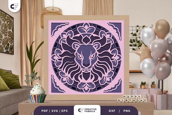Leo Zodiac Sign 3D Paper Cut SVG for Birthdays – A Designer’s Real-Use Review