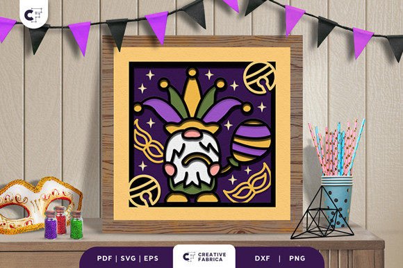 Mardi Gras Gnome 3D Shadow Box: A Designer’s Honest Review